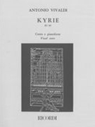 Kyrie Rv587, RV 587 : Canto E Pianoforte [L/E].