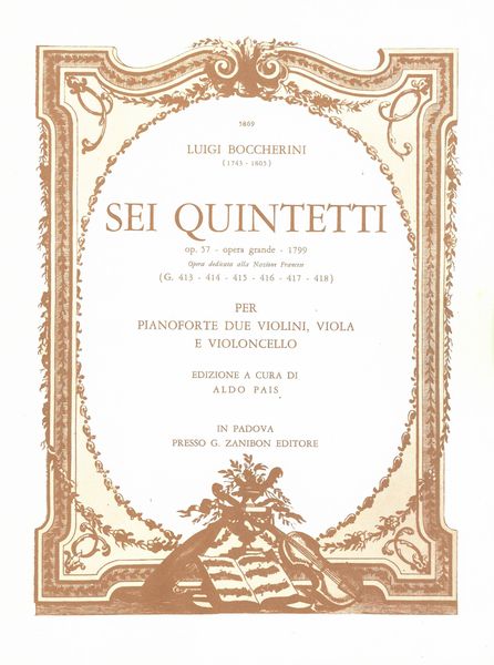 Sei Quintetti, Op. 57.