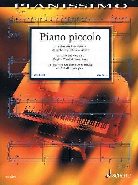 Piano Piccolo : 111 Little and Very Easy Original Classical Piano Pieces / Ed. Hans-Günter Heumann.