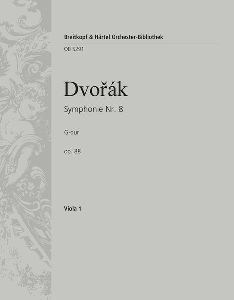 Symphony No. 8 In G Major, Op. 88 - Viola Part.