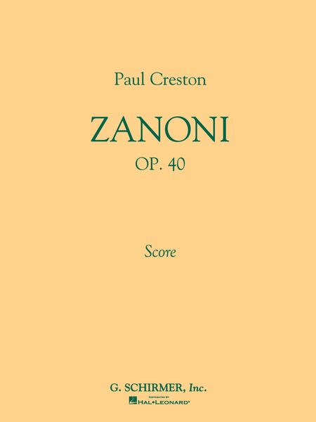 Zanoni, Op. 40 : For Concert Band.