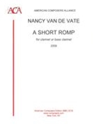 Short Romp : For Clarinet Or Bass Clarinet (2009).