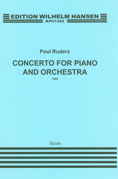 Concerto : For Piano & Orchestra.