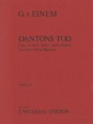 Dantons Tod : Opera In Two Acts (Six Tableaux).