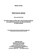 Piano Sings : For Soprano and Strings.