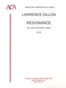 Resonance : For Violin and Three Cellos (2013, 2016).