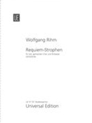 Requiem-Strophen : Für Soli, Gemischten Chor und Orchester (2015/2016).