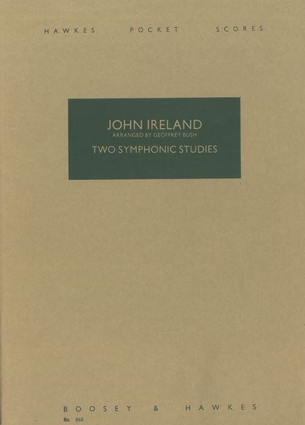 Two Symphonic Studies / arranged by Geoffrey Bush.