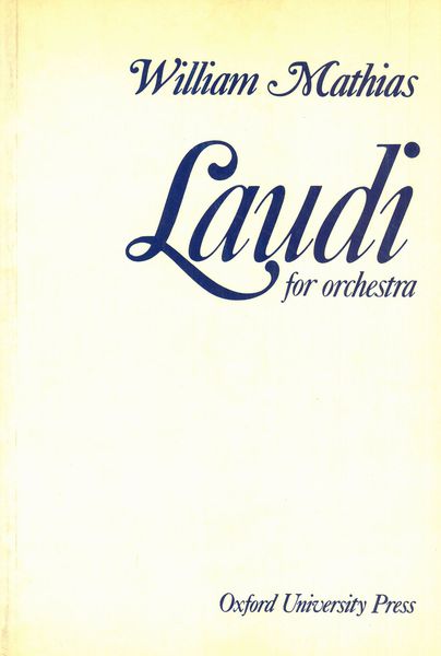 Laudi : For Orchestra.