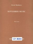 September Music : For Small Orchestra.