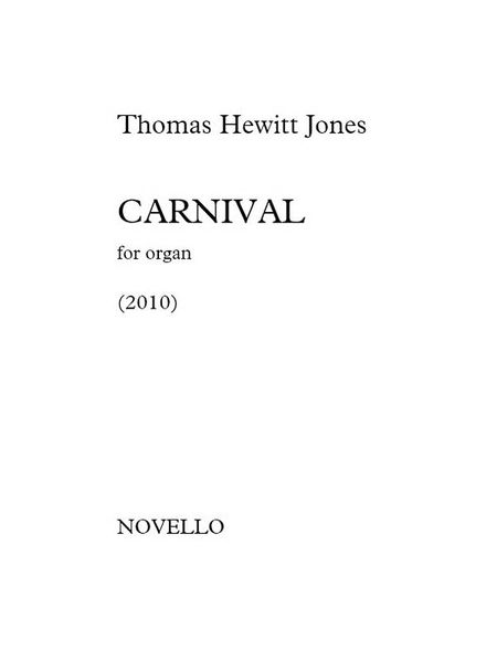 Carnival : For Organ (2010).