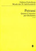 Quinto Concerto : Per Orchestra.