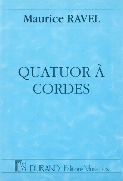 Quatuor à Cordes, Op. 121.