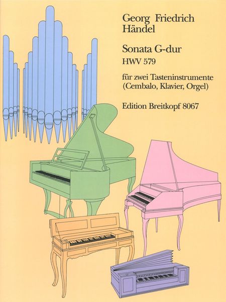 Sonata G-Dur, HWV 579 : Edition For Two Pianos.