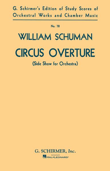 Circus Overture : Side Show For Orchestra.