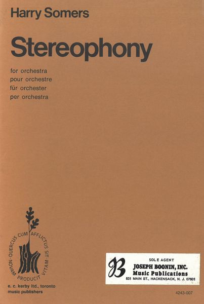 Stereophony : For Orchestra.