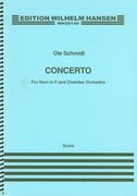 Concerto : For Horn and Chamber Orchestra.