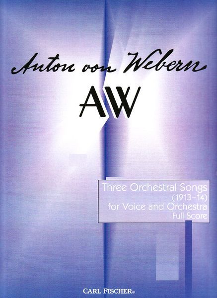 Three Orchestral Songs (1913-14) : For Voice and Orchestra.