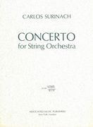 Concerto : For String Orchestra.