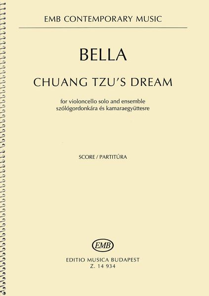 Chuang Tzu's Dream : For Violoncello Solo and Ensemble.