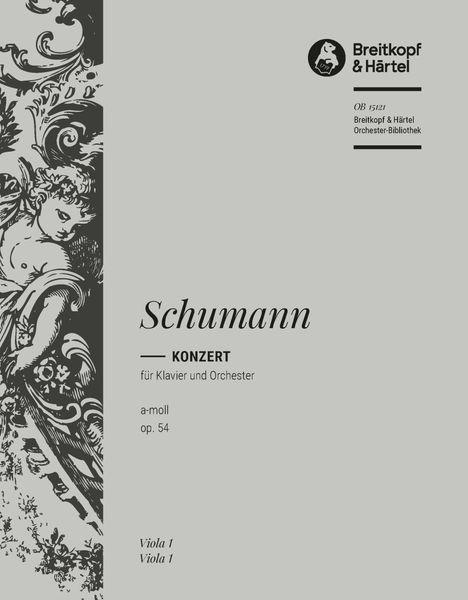 Konzert A-Moll, Op. 54 : Für Klavier und Orchester / edited by Peter Jost.