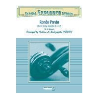 Rondo Presto (From String Quartet K. 157) : For String Orchestra / arr. by Andrew H. Dabczynski.