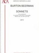 Sonnets : For Orchestra, Mixed Chours, Vocal Quartet, Soprano Solo, and Child's Solo Voice (2015).
