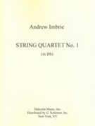 String Quartet No. 1 (In B Flat).