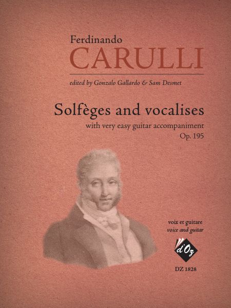 Solfèges and Vocalises With Very Easy Guitar Accompaniment, Op. 195 : For Voice and Guitar.