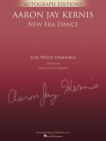 New Era Dance : For Wind Ensemble / edited by Peter Stanley Martin.