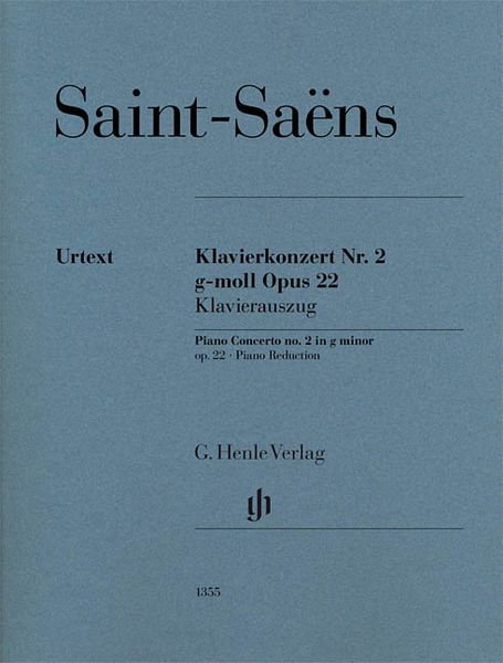 Piano Concerto No. 2 In G Minor, Op. 22 - Piano reduction / edited by Peter Jost.