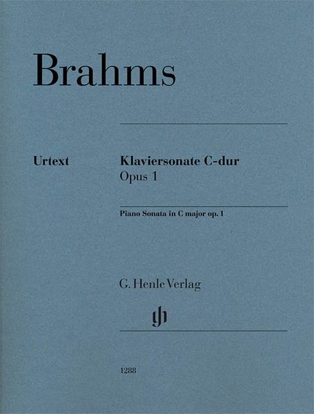 Klaviersonate C-Dur, Op. 1 / edited by Katrin Eich.