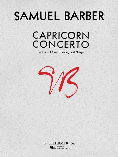 Capricorn Concerto : For Flute, Oboe, Trumpet and Strings.