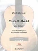 Passacaglia : For Guitar / Revised and Fingered by Cristiano Porqueddu.