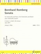 Sonata In E Minor, Op. 38/1 : For Violoncello and Piano / edited by Beverley Ellis.