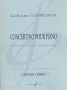 Concertino Pour Piano : Pour Piano Et Orchestre.