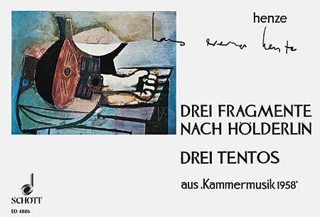 Drei Fragmente Nach Holderlin : Für Singstimme und Gitarre.