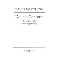 Double Concerto : For Violin, Viola and String Orchestra (2013).