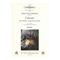 Concerto : Für Cembalo/Orgel und Streicher / Ed. Franz Lehrndorfer and Ton Koopman.