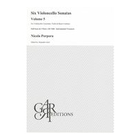 Six Violoncello Sonatas, Vol. 5 : For Violoncello Concertato, Violin and Basso Continuo.