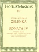 Sonata IV : Für Zwei Oboen (Violinen Oder Violine und Oboe), Fagott (Violoncello) und Basso Continuo