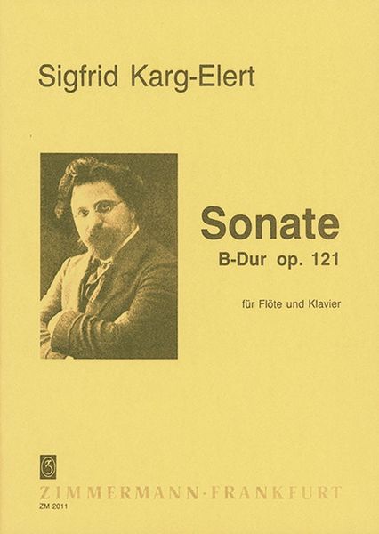 Sonata In B Flat, Op.121 : For Flute & Piano.