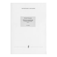 Chanson Perpétuelle, Op. 37 : For Soprano and Orchestra - Piano reduction.