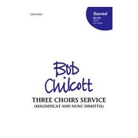 Three Choirs Service (Magnificat and Nunc Dimittis) : For SATB and Organ.