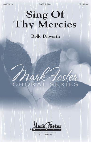 Sing of Thy Mercies : For SATB and Piano.