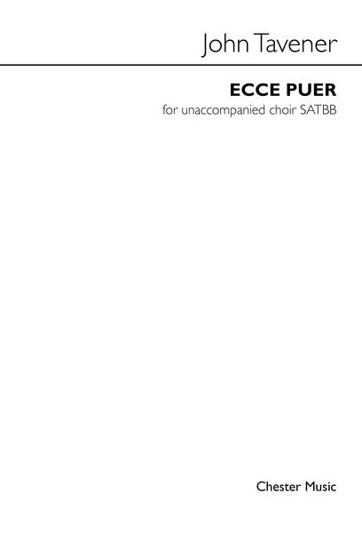 Ecce Puer : For SATBB A Cappella.