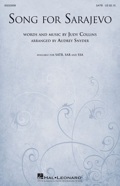 Song For Sarajevo : For SATB / arr. Audrey Snyder.