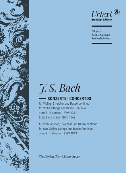 Konzerte : Für Violine, Streicher und Basso Continuo / edited by Klaus Hofmann.