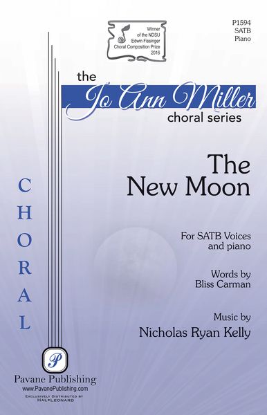 New Moon : For SATB and Piano.