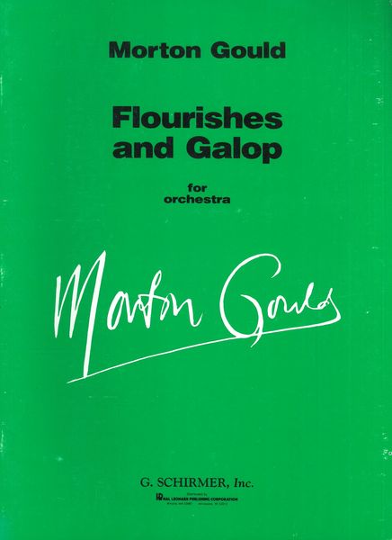 Flourishes & Galop (1983) : For Orchestra.